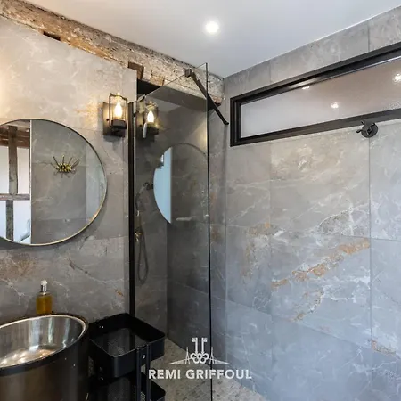 Le De Lou Hot Tub Sauna&private Patio 2 Guests Сasa de vacaciones Honfleur