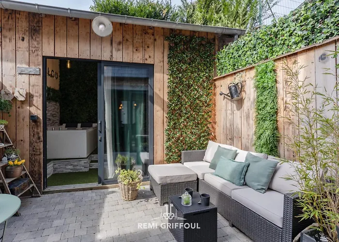 Le De Lou Hot Tub Sauna & Private Patio 2 Guests Prázdninový dům Honfleur