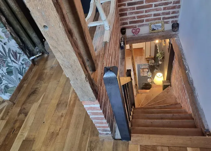 度假居 Le De Lou Hot Tub Sauna & Private Patio 2 Guests 翁弗勒尔